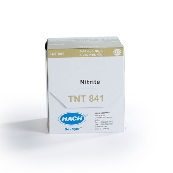 아질산염 TNTplus 바이알 테스트, 초고농도 (2-90mg/L NO₂-N), 25회 테스트 가능